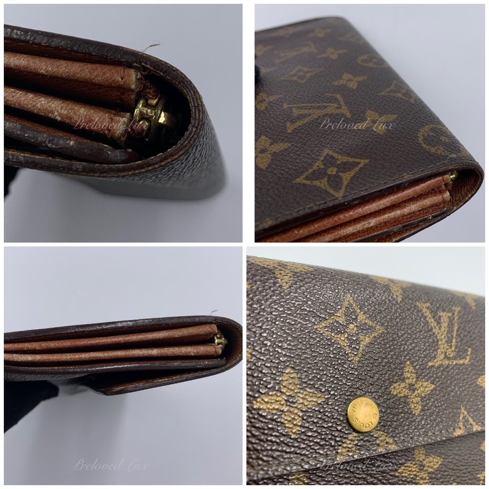 Authentic Louis Vuitton Monogram Long Wallet - Picture 5 of 9